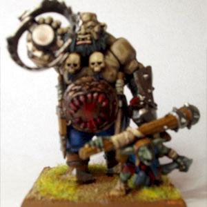 Ogre Kingdoms Bull Champion by YoungNastyPainter