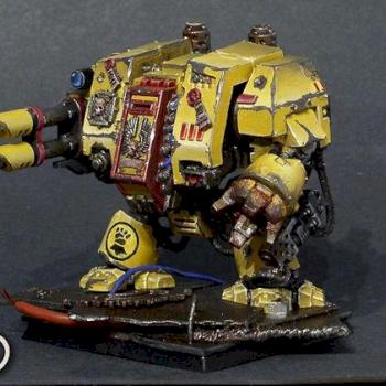 Imperial Fists Dreadnought by Mahon