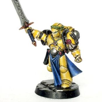 Emperor's Champion - Imperial Fists colors by Mahon