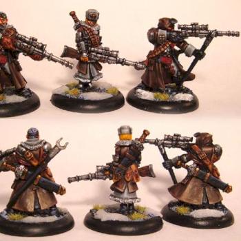 Khador Widowmakers by Otar