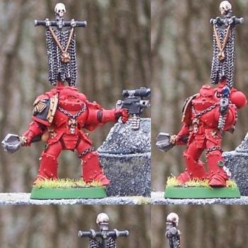 Blood Angel Veteran Sergeant by roninmodern