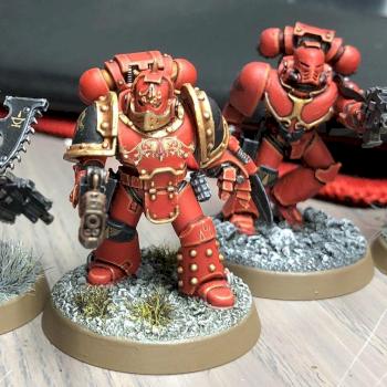 30K Blood Angels Mk IV Despoiler Squad by DarianZG