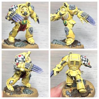 Lamenters Terminator with Lightning Claws by DarianZG