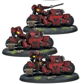 BLOOD ANGELS OUTRIDERS by Arkaan