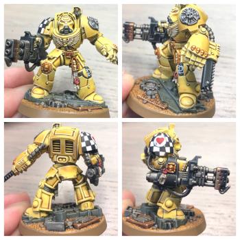 Lamenters Terminator with Heavy Flamer by DarianZG