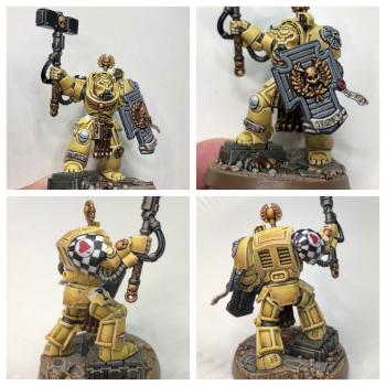 Lamenters Terminator with Thunder Hammer & Storm Shield by DarianZG