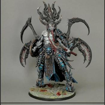 King of Ecstasy (counts as Slaanesh Keeper of Secrets) by Rätti