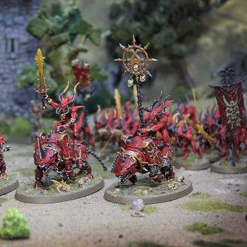 Riders of khorne by ClodPupon