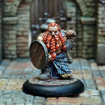 Dwarf guard (Atlantis Miniatures) by PenOfChaos