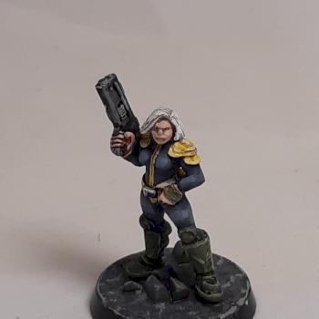 unknown female commissar by TyronMagda