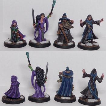 Frostgrave Wizrds and Apprentices by Micha