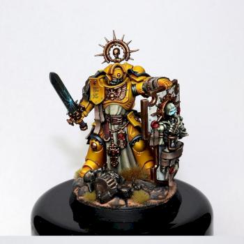 Imperial Fists Primaris Captain by HooY