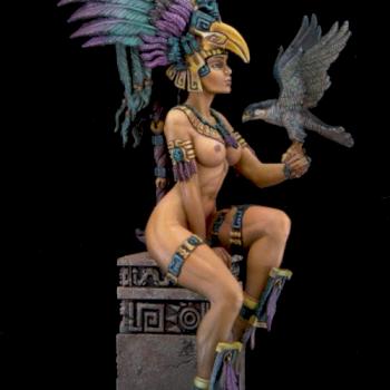 Aztec Priestess 75mm by First Legion by Lone Lemming