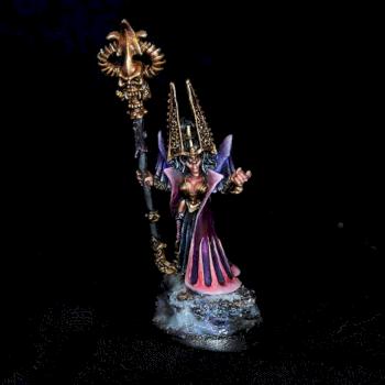 Morathi Sorceress old Warhammmer by warhamsterpainting