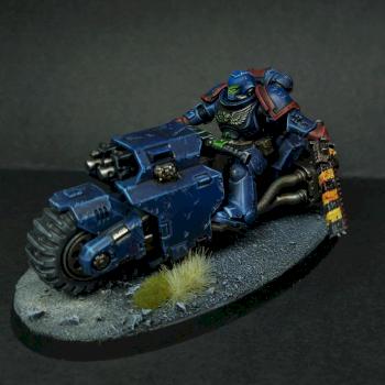 Crimson Fist Outrider by Domo