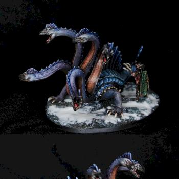 War Hydra / Dark Elves / Warhammmer by warhamsterpainting