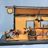 Mousling Bigg Barell Inn Inside Diorama by Borikk