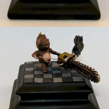 Teddy Fear by Ammon Miniatures by green stuff