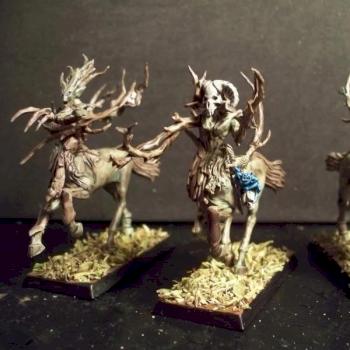 Wood Elves Dryad Centaurs by Nickienogger