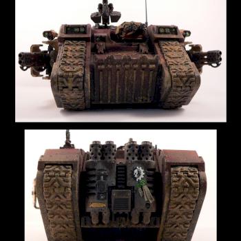 Blood Ravens Land Raider by w0rm