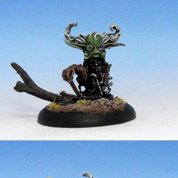 Gremlin Taxidermist - Malifaux Outcast by Wickedcarrot