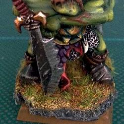 Gamesday 2007 Orc Boss by Leolian