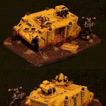 Imperial Fists Razorback wreck by Stempe