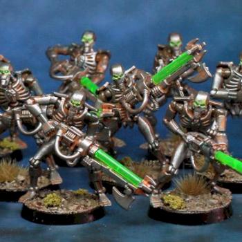 Necron Warriors by lono