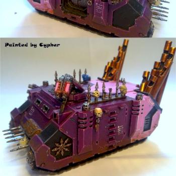 CHSM Slaanesh Rhino 2 by Cypher