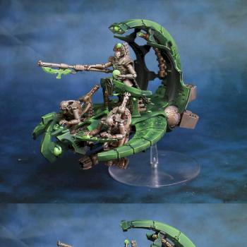 Necron Command Barge by lono