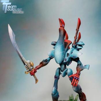 Eldar Wraithlord by minivince