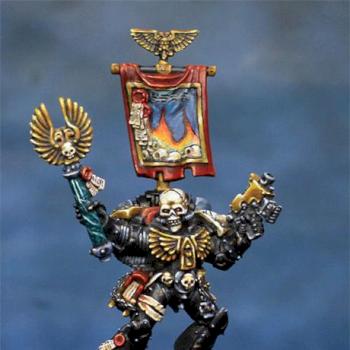 Space Marine Chaplain by lono