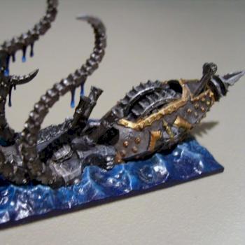 Dreadfleet: Kraken ship by aranelthemithra