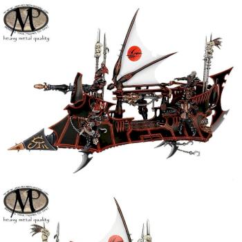 Dark Eldar Raider @ heavy metal quality by hesperax