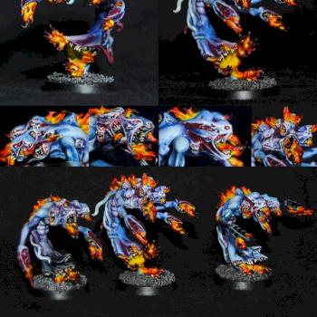 Flamers of tzeentch by Totem Pole