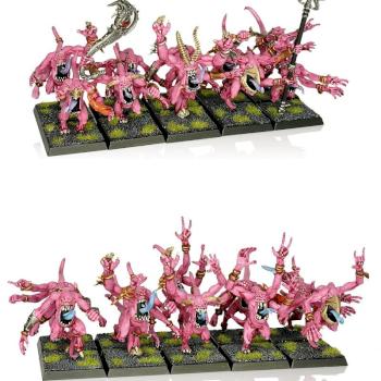 Chaos Daemon Pink Horrors of Tzeentch @ basic quality by hesperax