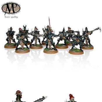 Dark Eldar Kabalite Warriors @ basic quality by hesperax