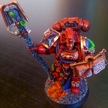 Blood Angels Librarian by Quality Miniatures