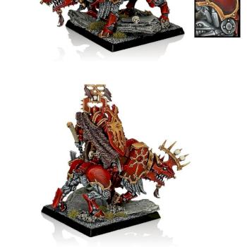 Warriors of Chaos Lord on Juggernaut @ masterclass quality by hesperax