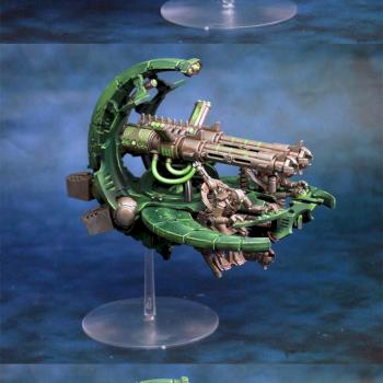 Necron Annihilation Barge by lono