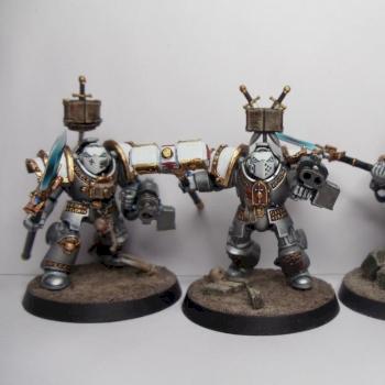 Grey Knight Paladins by PaintMyBits