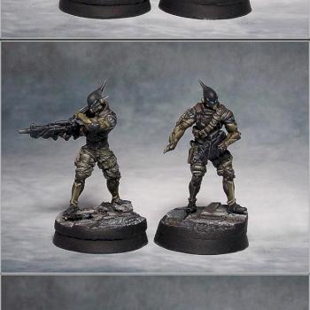 Infinity Druze Shock Troops by acron