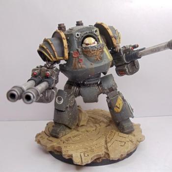 Mortis pattern Contemptor dreadnought by PaintMyBits