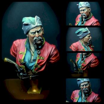 Zaporozhian Cossack Young Miniature1/10th scale resin . by Vinolata