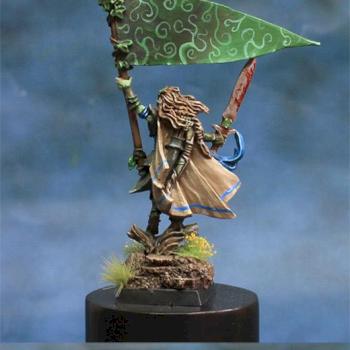 Wood Elf Limited Edition Standard Bearer by lono