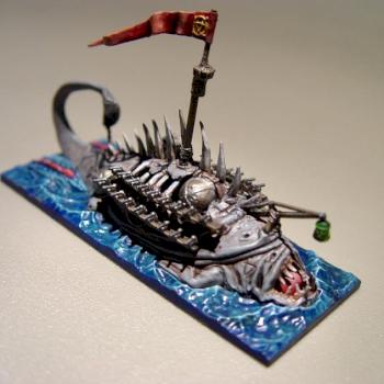 Dreadfleet: Skaven Ship by aranelthemithra