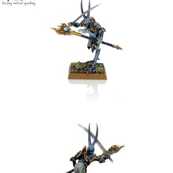 Warriors of Chaos Tzeentch of Sorcerer Lord @ heavy metal by hesperax