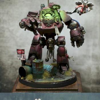 Contemptor Dreadnought Brother Xavier Bethor by Katan the Unleashed