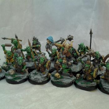 goblin unit with standard by gilsby