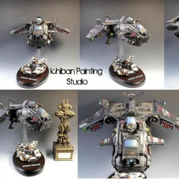 Grey Knights Storm Falcon conversion by ichibanpainting